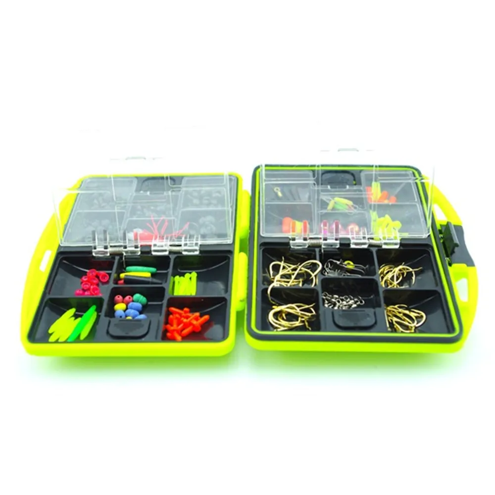 New Arrival Rock Fishing Accessories Box Surf Casting fishing tackle box Swivel Jig Hooks tools set