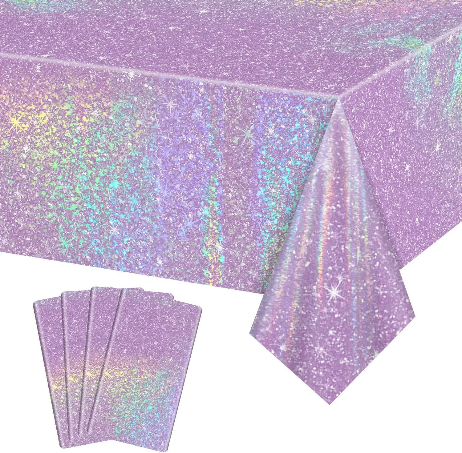 

Радужная пластиковая скатерть