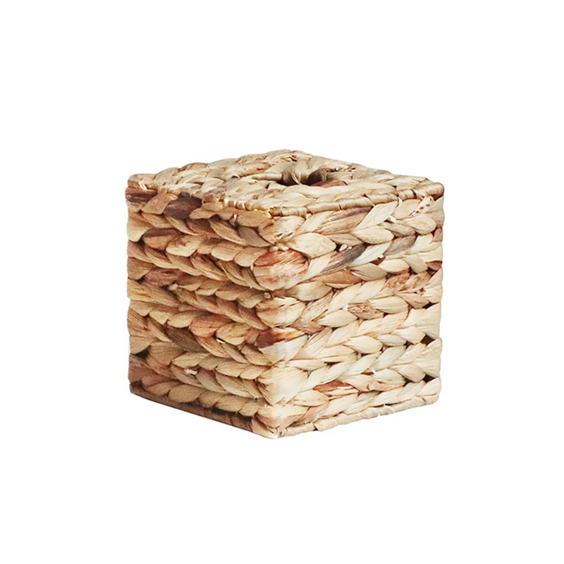 

Тканевая коробка-держатель, тканевая коробка, квадратная декоративная тканевая ткань в стиле бохо для стола и ванной комнаты