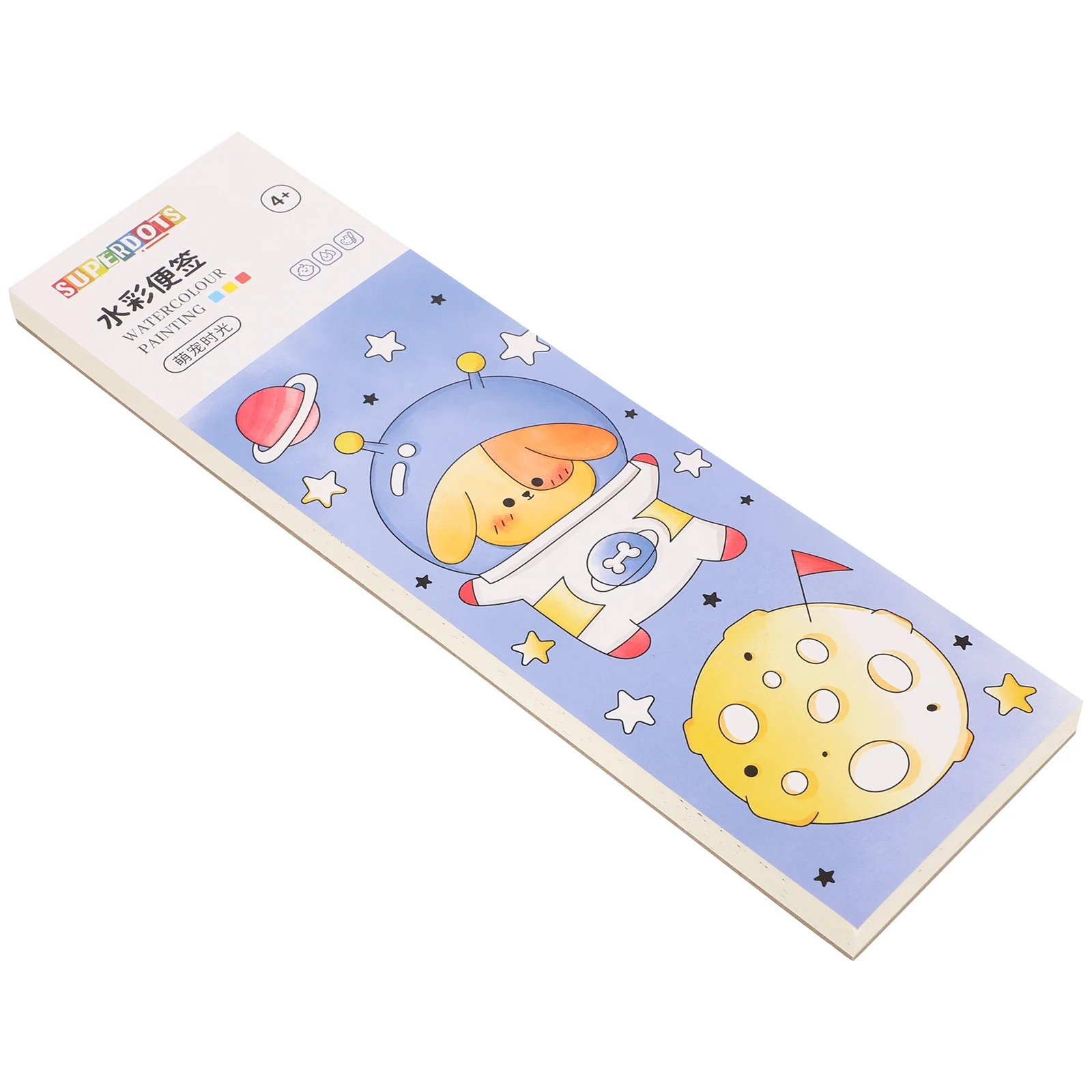 

Watercolor Book Travel Kids Kit Pocket Painting Pads Note Stick Self Bookmark Trave Toys Plane Pet Girls Boys Graffiti Drawing