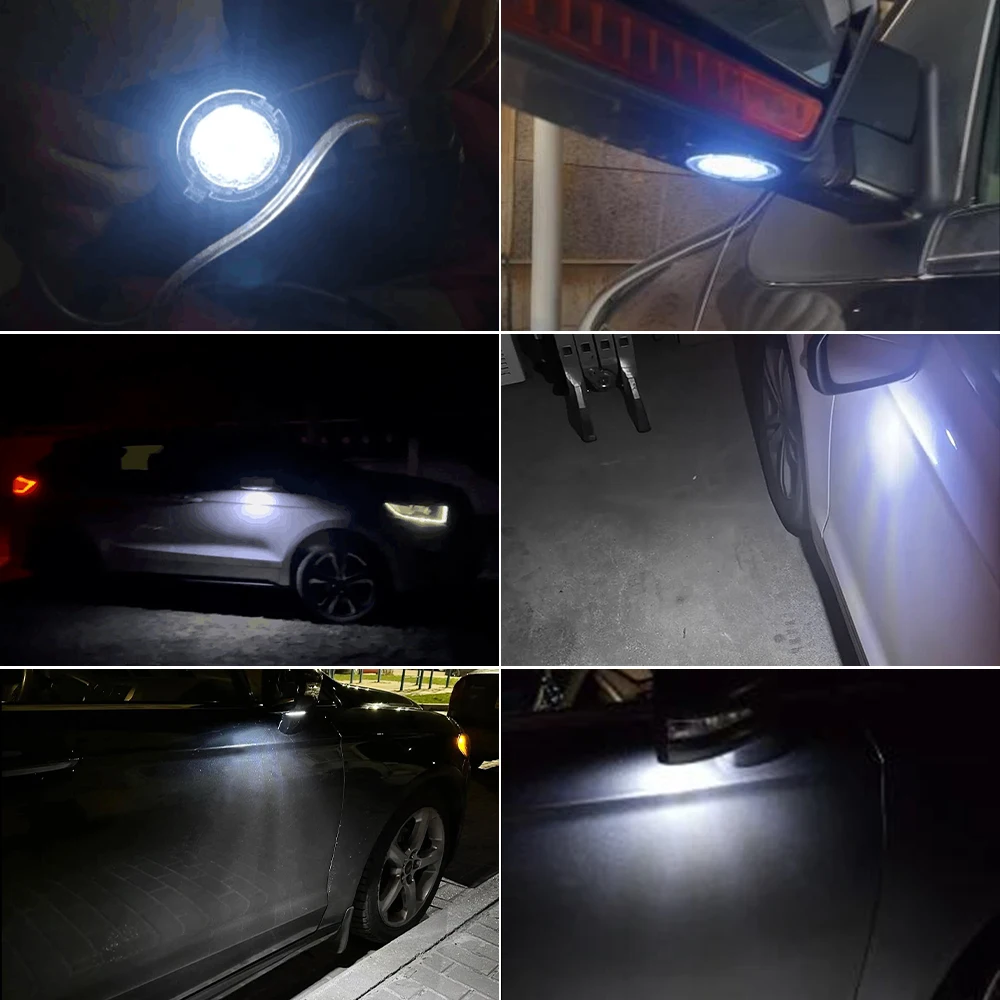 2 шт. автомобильные лампы бокового вида супер яркие 18-светодиодные 6000K