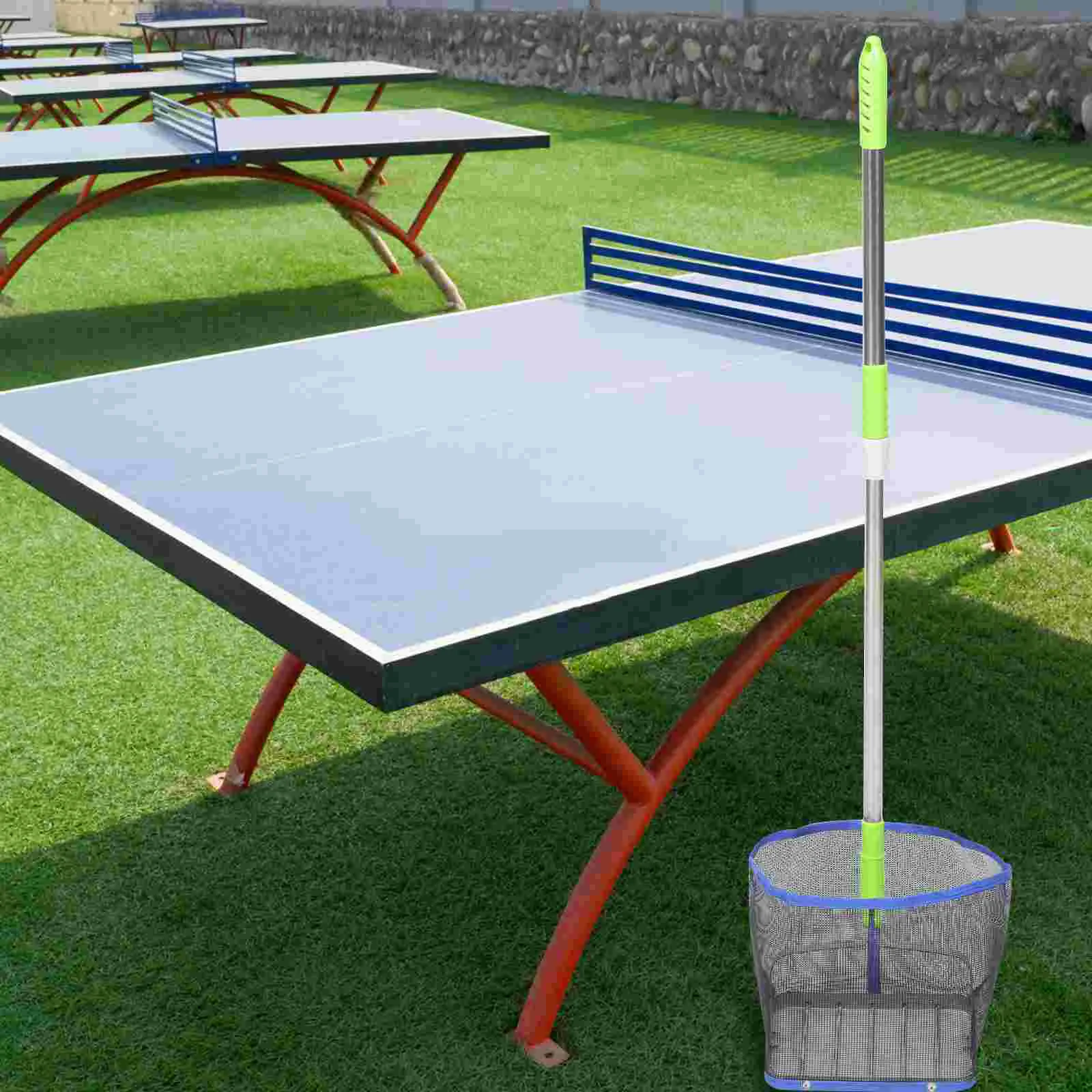 

Table Tennis Ball Picker Pro Tools Balls Portable Gym Stainless Steel Long Handle Telescopic Outdoor Small Pickers