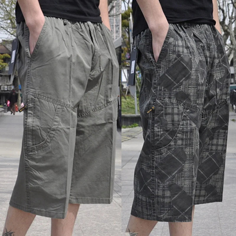 

Шорты-карго мужские зеленые, хлопок, повседневные штаны, брюки-бермуды, тактические короткие брюки бриджи, размеры 7XL 8XL 9XL 10XL, на лето