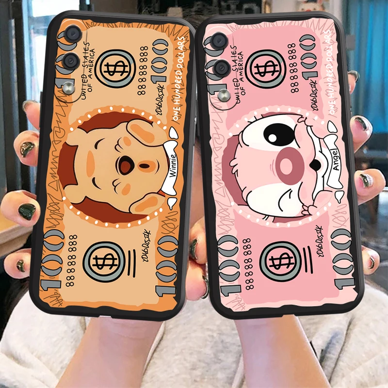 

Чехол для телефона с диснеевским Минни Маусом для Samsung Galaxy A11 A20 A21S A52 4G 5G A71 4G 5G A72, жидкий силиконовый чехол