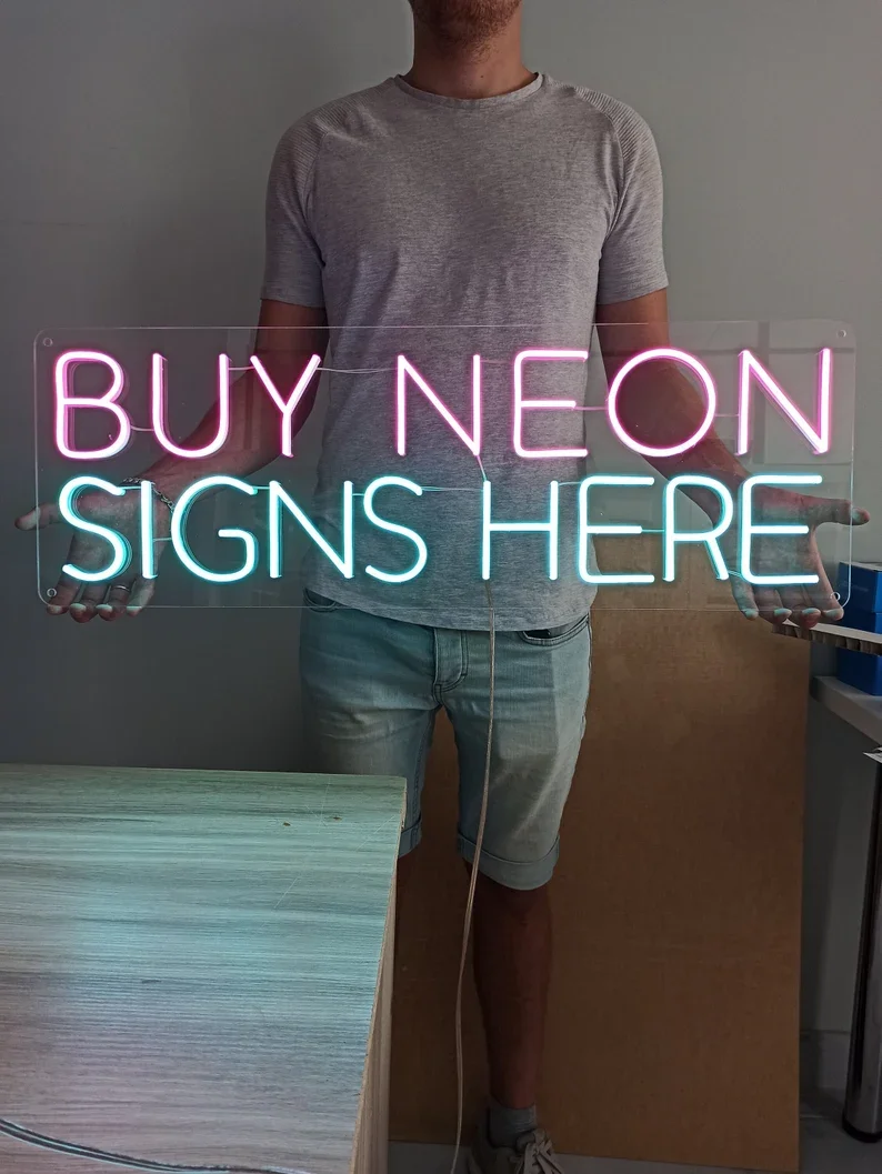 Private LED Light Custom Neon Sign Hair Nails Store Pub Logo Néon Personnalisé Sign Birthday Party Wedding Decoration Night Lamp