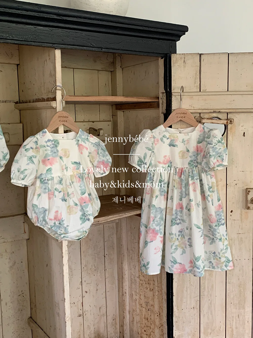 Новое одинаковое летнее платье с цветочным принтом для всей семьи хлопковое