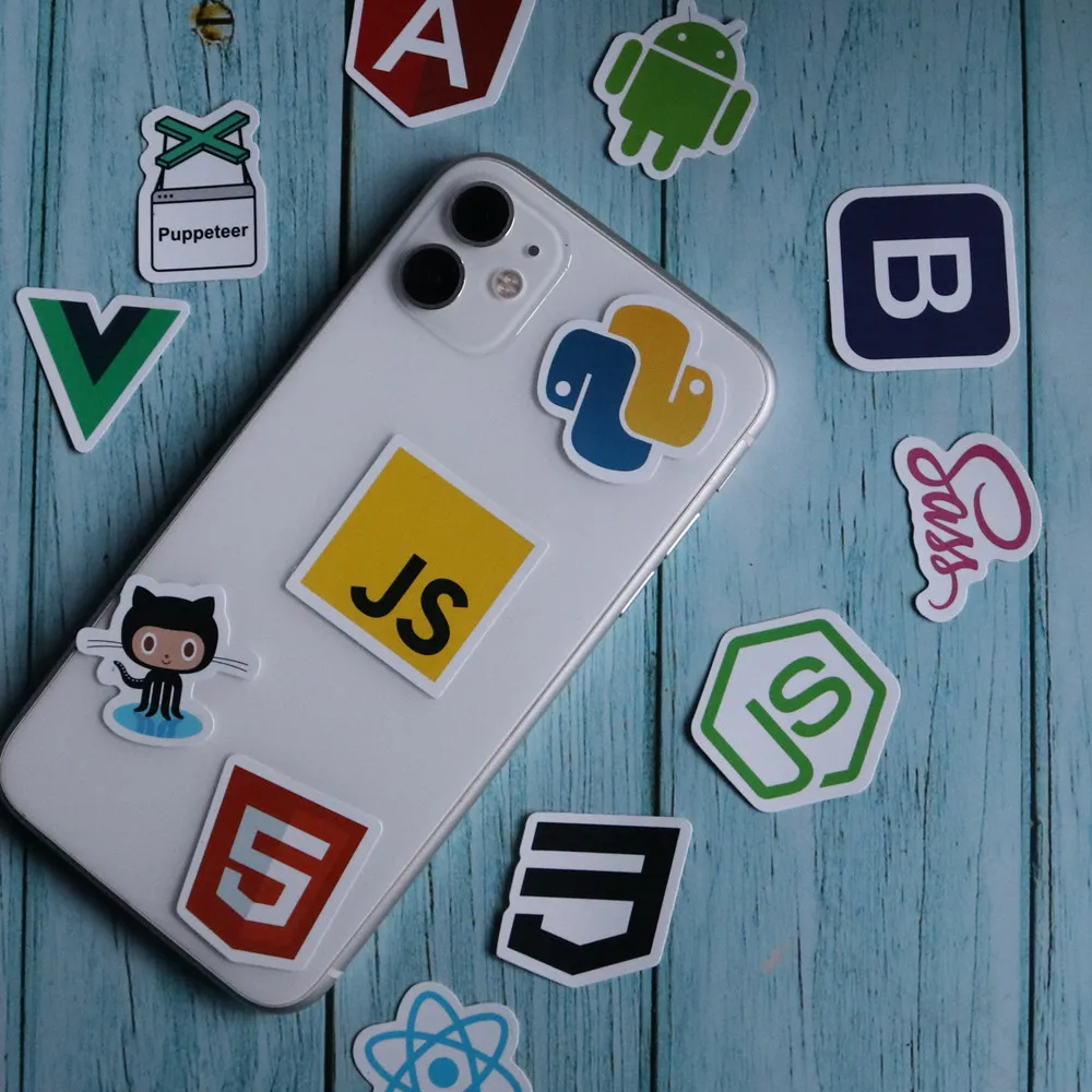 33 шт. мини-наклейка Java программатор Geek Php Docker Html Биткоин облако C ++ языки