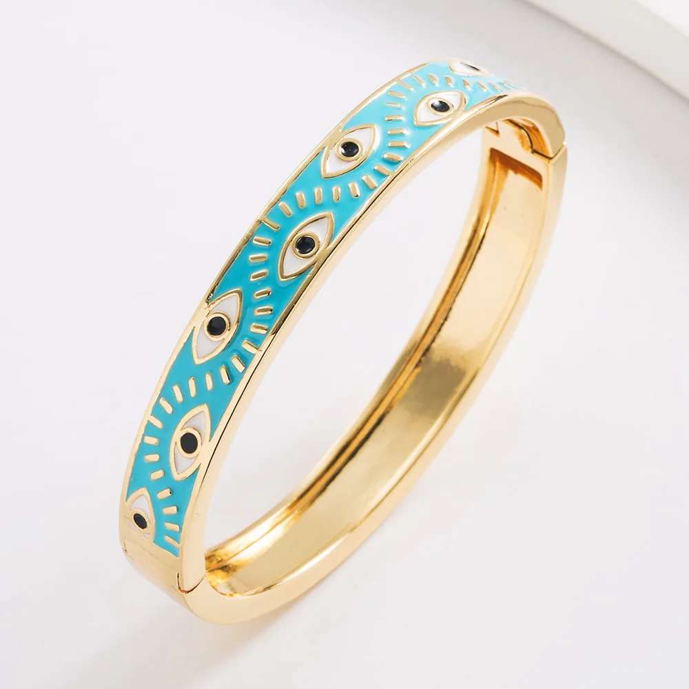 Новый дизайн, богемный медный, золотой цвет, ранний браслет для женщин и девушек, винтажные элегантные ювелирные изделия на удачу, подарок для вечеринки