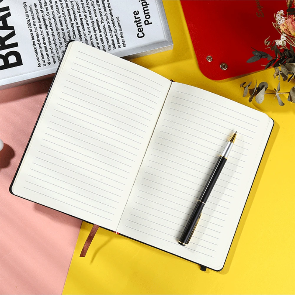 Бизнес-блокнот A5/A6 160 Страниц 80 Г/м2 Эко-бумага Планировщик В Твердом Переплете