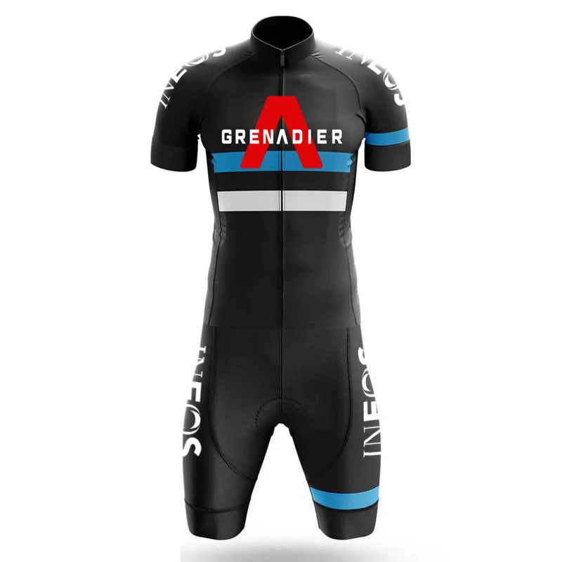Комплект для триатлона INEOS GRENADIER Мужская велосипедная майка эндуро экипировка