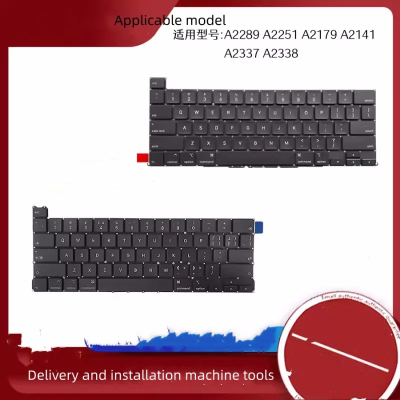 

Подходит для клавиатуры ноутбука Apple MacBook PRO A2289 A2251 A2179 A2141 A2337 A2338