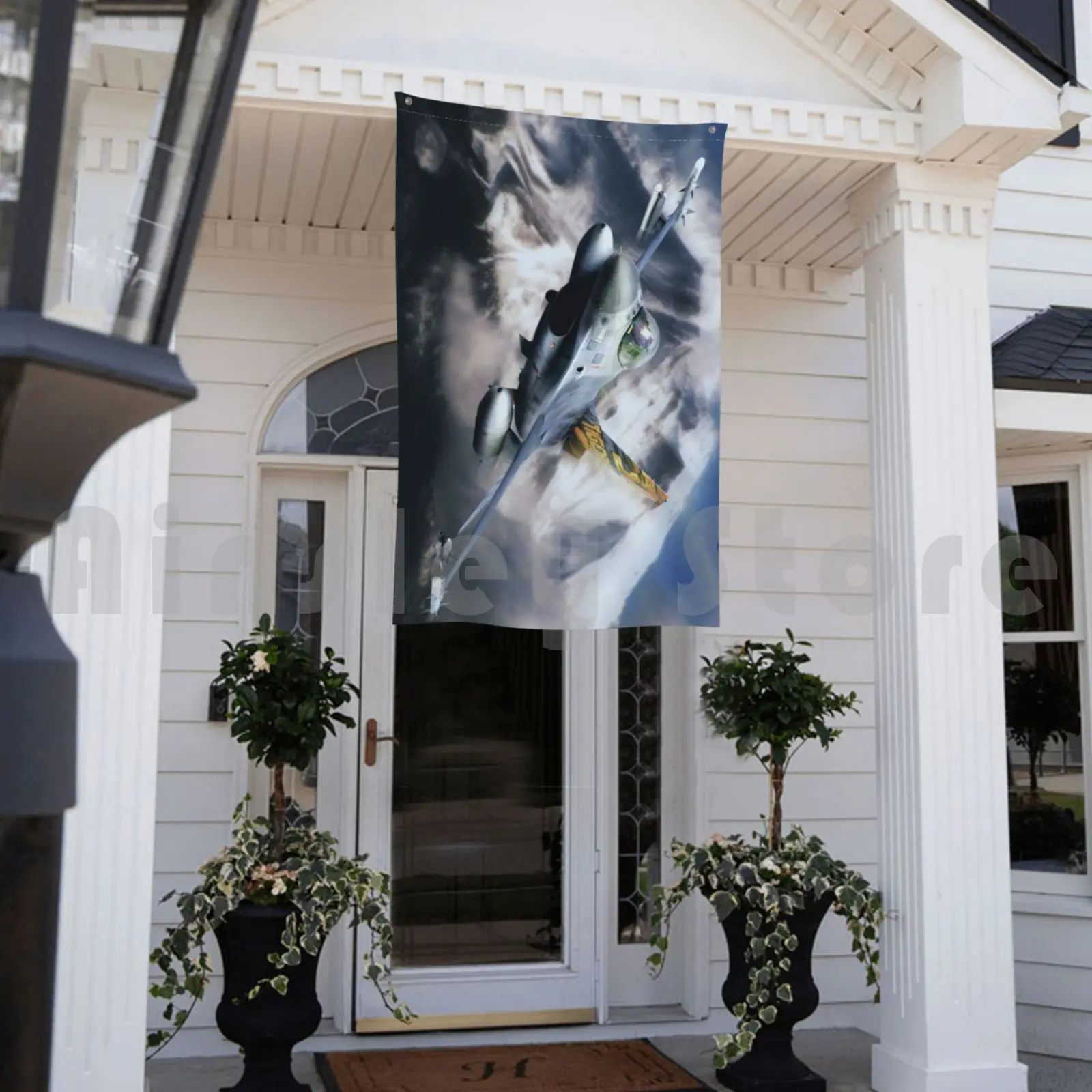 F16 Falcon Tiger Outdoor Decor Flag Car Jet Fighter War Usaf Aviation Flight Flying |