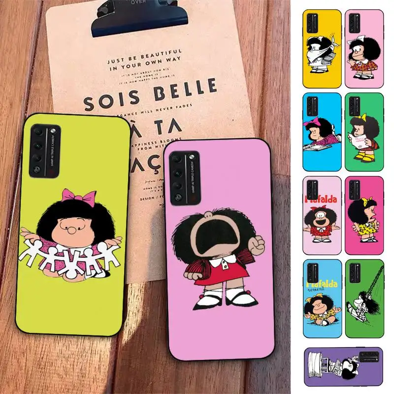 

Mafalda Phone Case for Huawei Honor 10 i 8X C 5A 20 9 10 30 lite pro Voew 10 20 V30