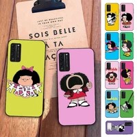 mafalda phone case for huawei honor 10 i 8x c 5a 20 9 10 30 lite pro voew 10 20 v30