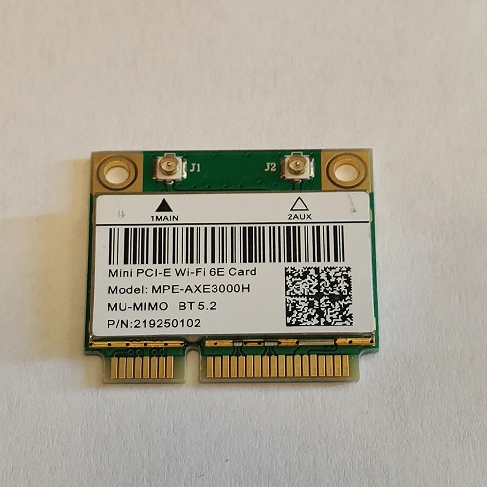WiFi 6E 2400 Мбит/с AX210 MPE-AXE3000H Беспроводная мини PCI-E карта для BT 5 2 802.11AX 4G/5G/6 ГГц адаптер