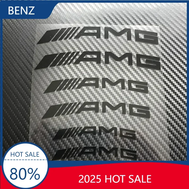 2025 W124 W210 6 шт. Автомобильный тормозной суппорт наклейка на автомобиль для Mercedes benz