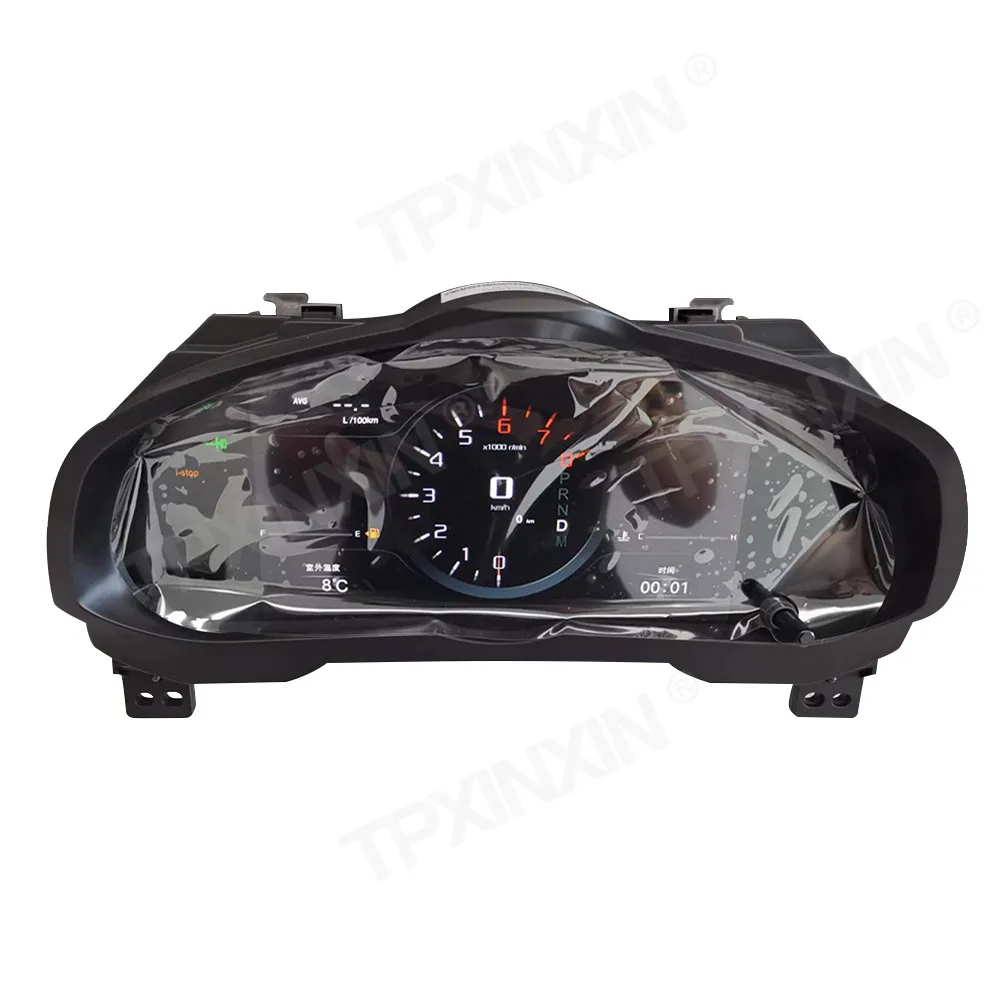 

For Mazda 3 2016-2021 Digital Cluster Virtual Cockpit wireless CarPlay Dashboard Instrument Speed Meter Screen Linux