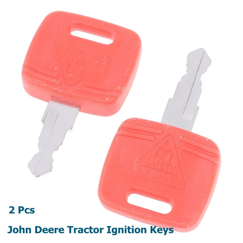 Ключи зажигания для трактора OEM RE183935 RE43492 RE71557 модели 6010 6110 6210 6310 6410 6510 6610 6810 6910 2 шт.