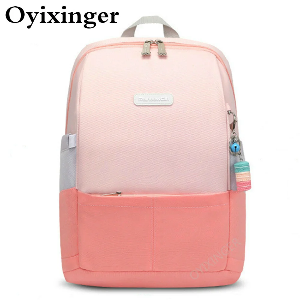 Школьная сумка для учеников начальной школы, новинка 2022, рюкзаки для детей 1-6 классов, корейский стиль, яркие цвета, рюкзак, детские школьные ...