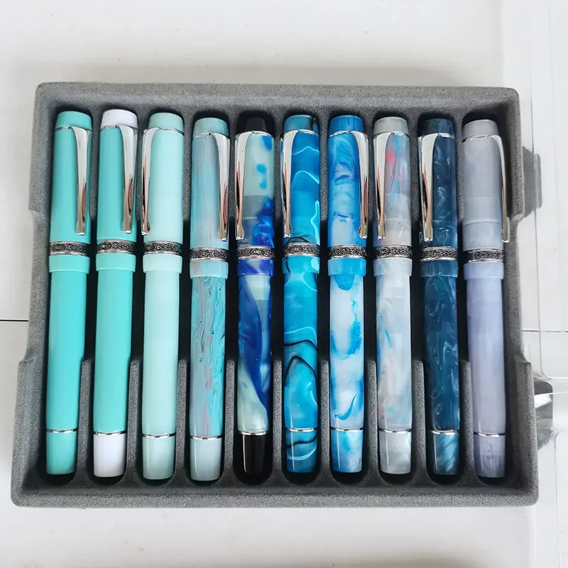 Гладкая перьевая ручка Kaigelu из 316 акрила с длинным пером лимона Красивый