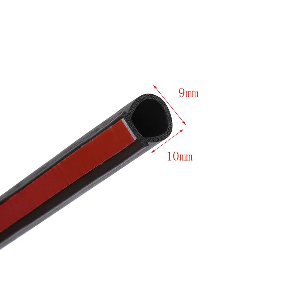 1 метр уплотнительная лента для автомобильной двери маленький D-образный