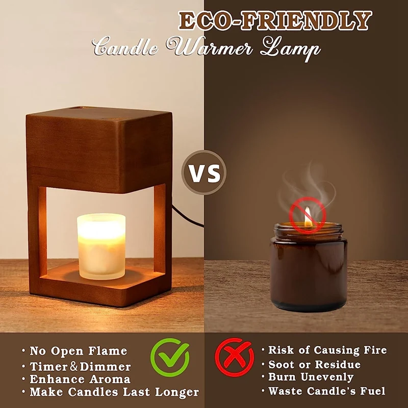 Диммируемая лампа для банок свечей с таймером подарки на день рождения женщин и