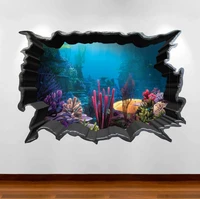 finding nemo wall decal fish wall decal sea life wall decals aquarium wall decal 3d wall art kids room decor vinyl wall st