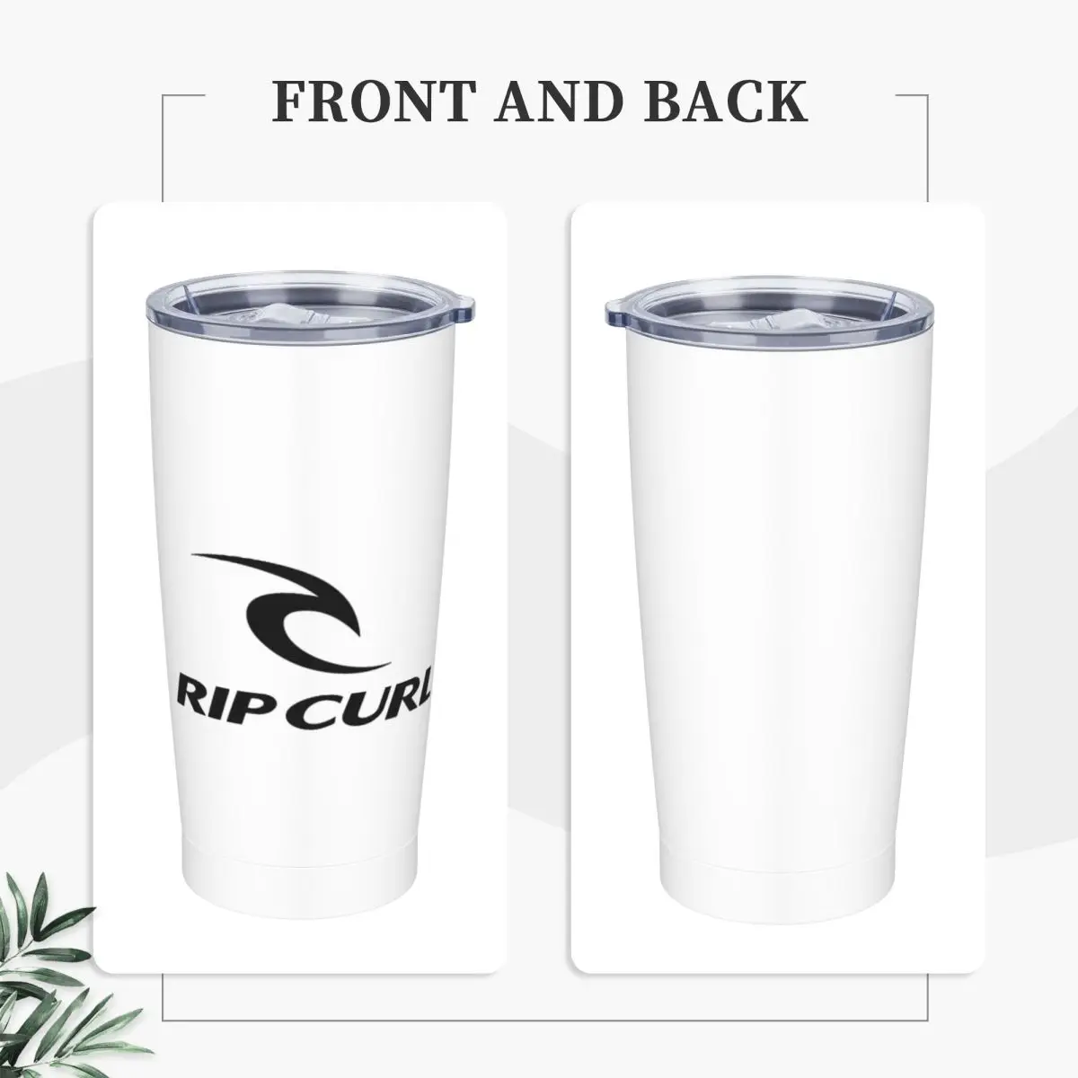 Стакан из нержавеющей стали с логотипом Rip Curl кружки вакуумной изоляцией