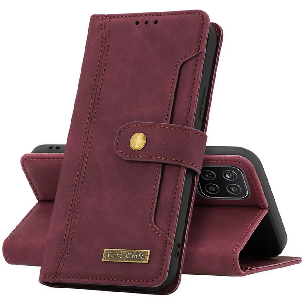 

For Samsung Galaxy A12 5G Luxury Leather Texture Wallet Cover Samsung A53 Flip Case A13 A 23 32 33 52 73 04s A52s A22 M 13 M23