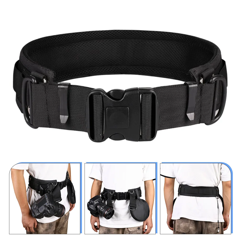 

Camera Belt Waist Buckle Strap Adjustable Dslr Appendix Photography Accessories Fasten Lens