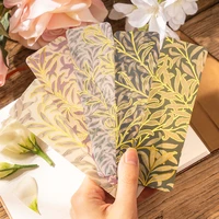 5 pcspack bronzing pvc decorative paper for decorative diy diary album scrapbooking junk journal collage material paper