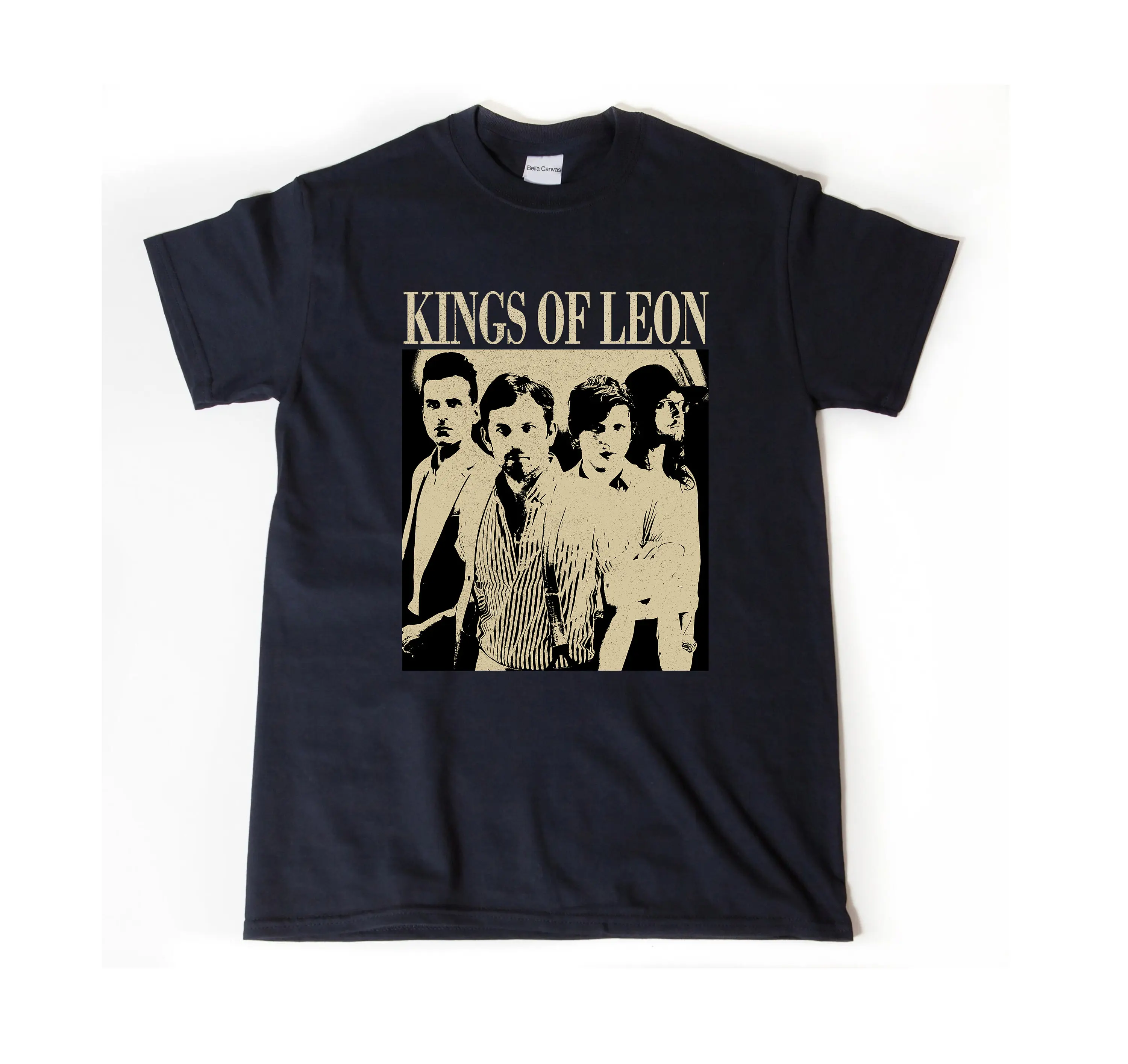 Футболка с изображением королей Леона музыкальная винтажная минималистская