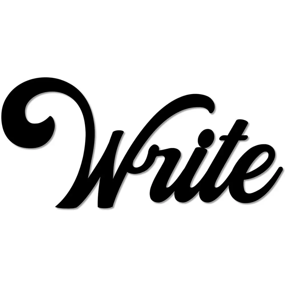 Металлическое Слово Настенный Знак Стильная Художественная Живопись