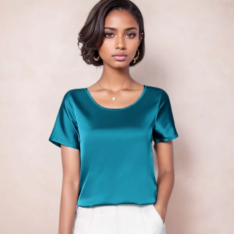 Женская офисная женская блузка 2024