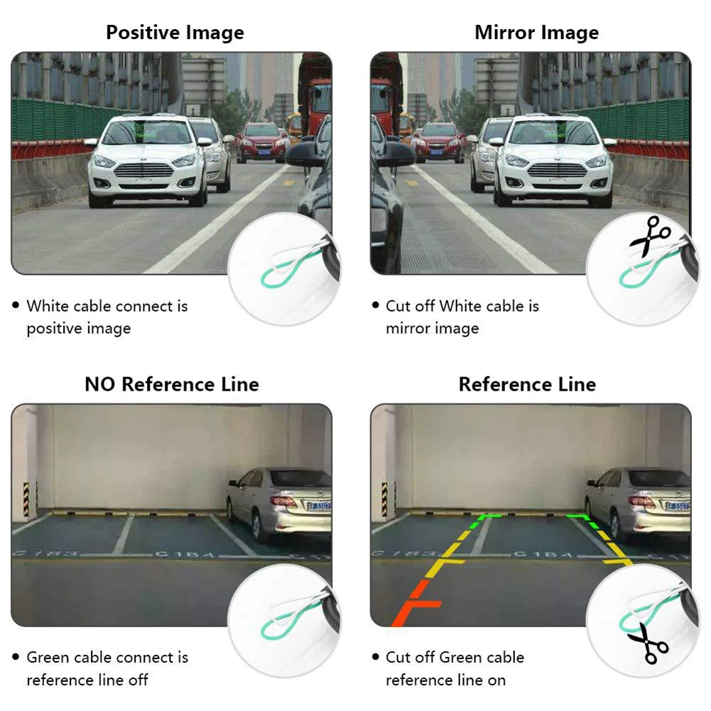 

Mini 360 Degree Car Reversing Camera Right Blind Spot Lens Car HD Reversing Camera Waterproof Monitoring Car Parkingg Accessorie