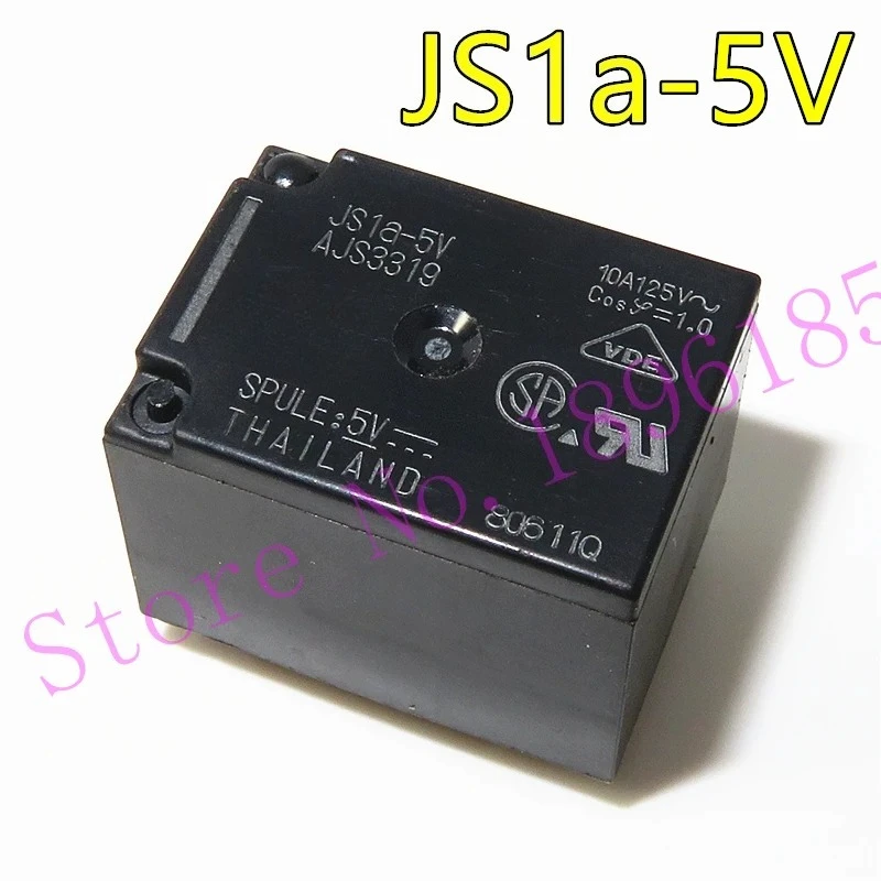 

JS1a-5V AJS3319 4Pin 10A 125V новое оригинальное реле
