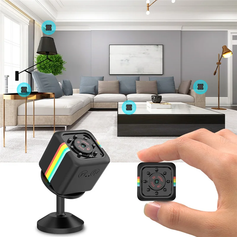 

Мини Wi-Fi камера ночного видения SQ11, HD 1080P