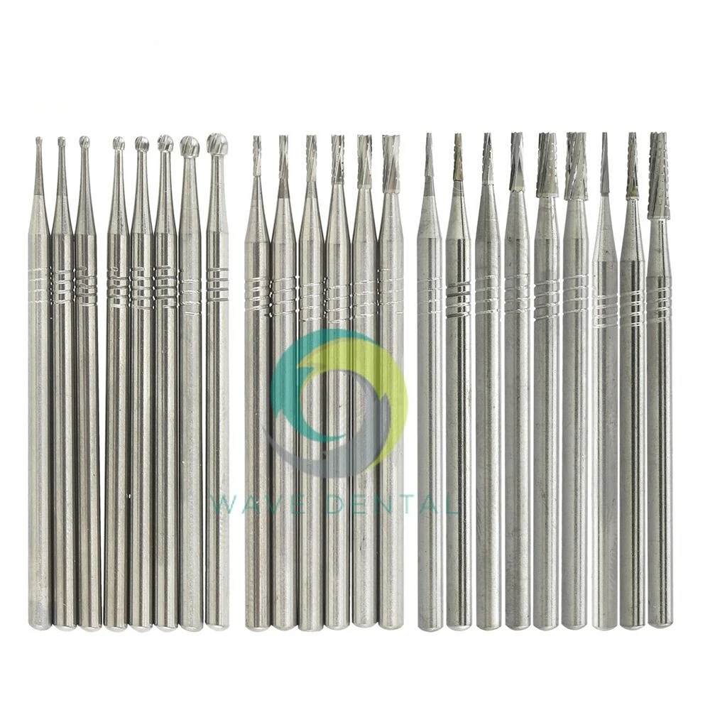 Wave Dental Straight Handpiece Bur Tungsten Carbide Round Straight Taper Fissure