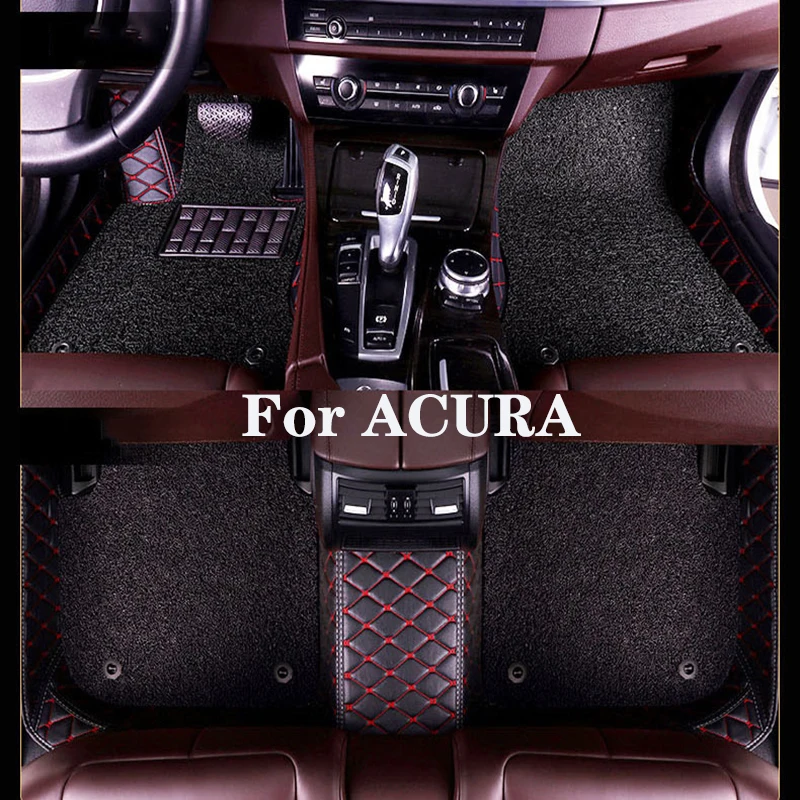 

Высококачественный индивидуальный двухслойный съемный автомобильный напольный коврик с алмазным рисунком для ASTON MARTIN DB7 DB9 DB11 DBX DBS Rapide