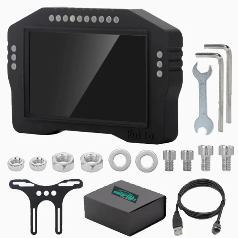 Sim Racing Приборная панель ZCGM 5 дюймов 16RGB для FANATEC DD1 и DD2