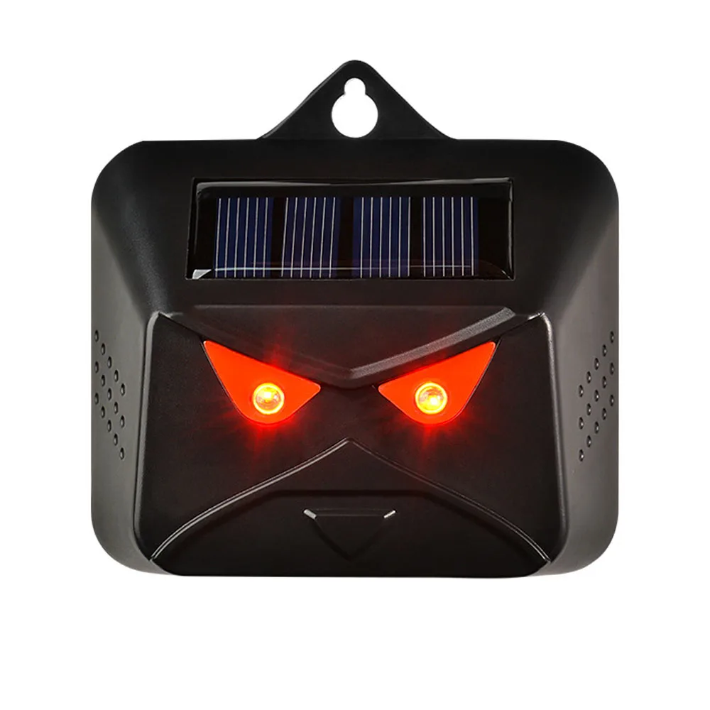 Многофункциональный силиконовый отпугиватель птиц на солнечной батарее с