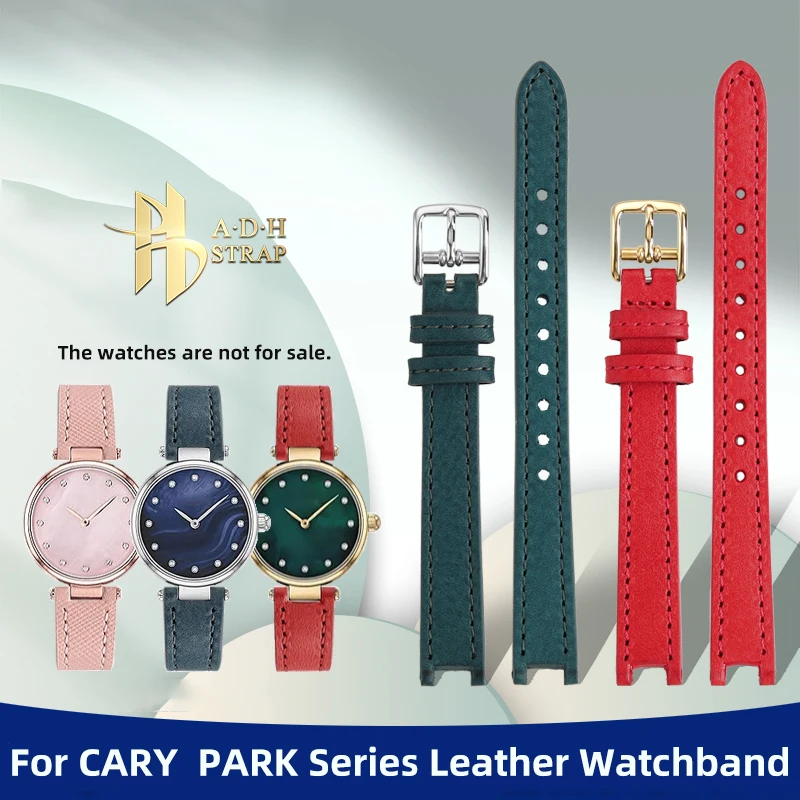 Ремешок из воловьей кожи для часов Coach CARY 14504014 14504016 PARK Series 14503951/3896 12-7 мм