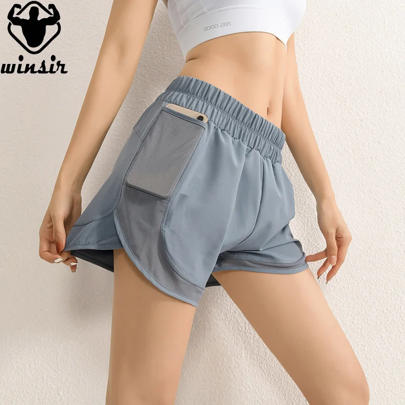 

Fashion Casual Basic Sports Summer Shorts Women Winsir High Waist Fitness Shorts Women Workout Cycling Harajuku Shorts