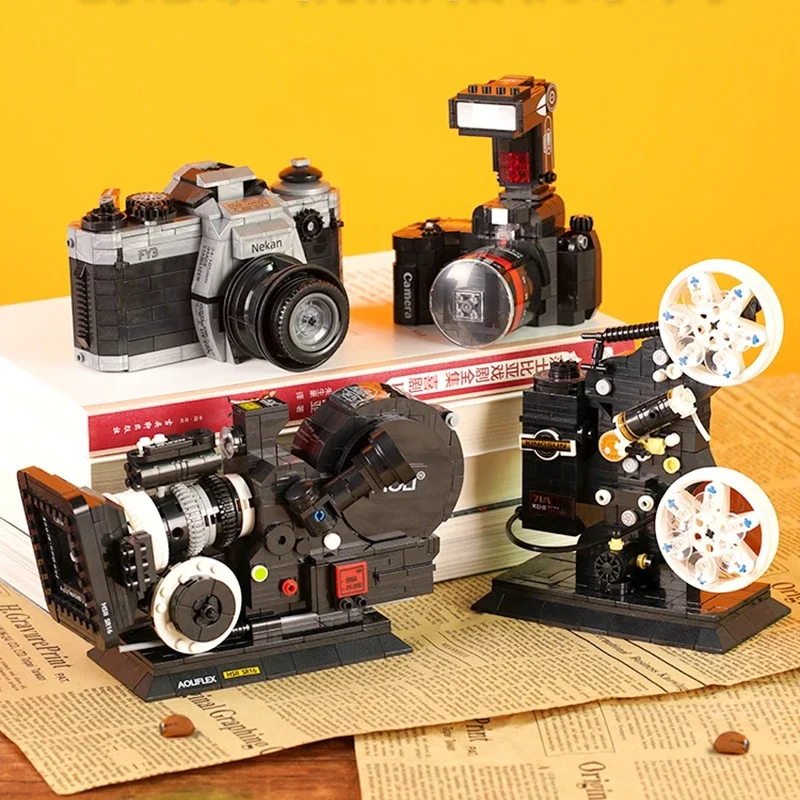 Цифровая зеркальная фотокамера Lezi в стиле ретро пленочный проектор фотоаппарат