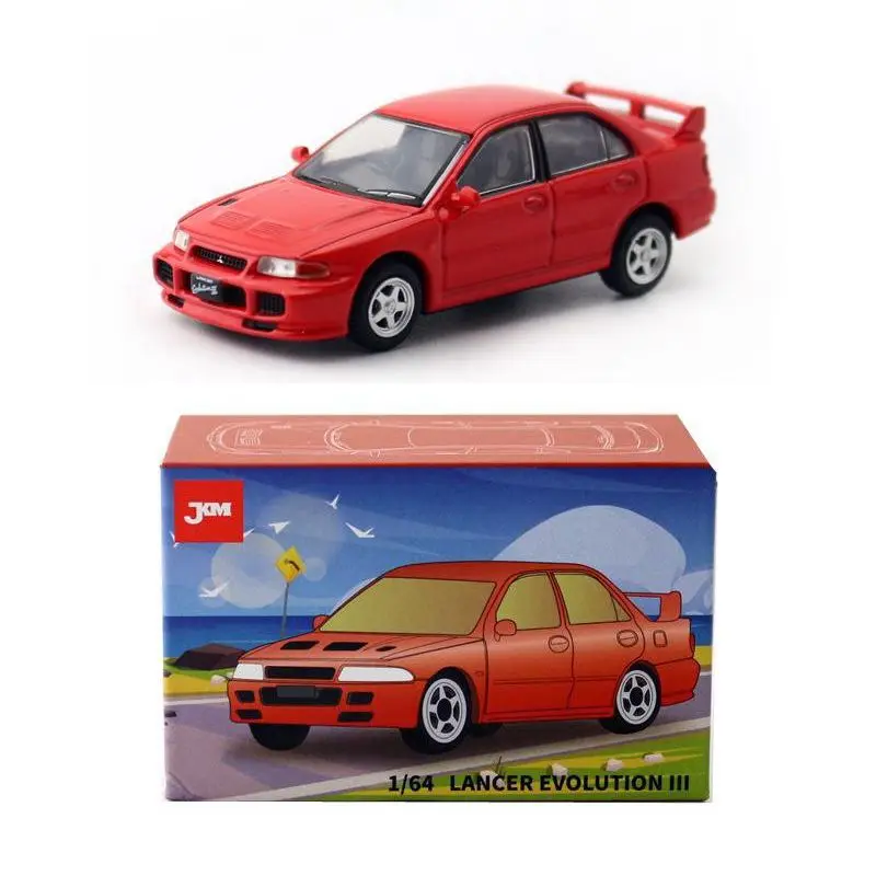 

Hot sale 1:64 alloy Lancer EVO 3 generation car model,original packaging car toy gifts,simulation children's toys,wholesale
