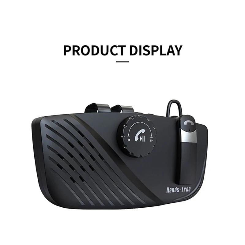 Автомобильный комплект Bluetooth громкой связи гарнитура солнцезащитный козырек 5 0 +