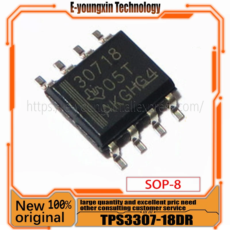 

TPS3307-18DR SOP8 30718 встроенный чип оригинальный новый