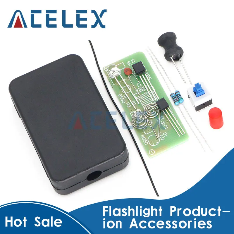 

Детали для изготовления вспышки, удобная ручная лампа, сделай сам, простая вспышка, источник светильник, светодиодный светильник ильник, св...