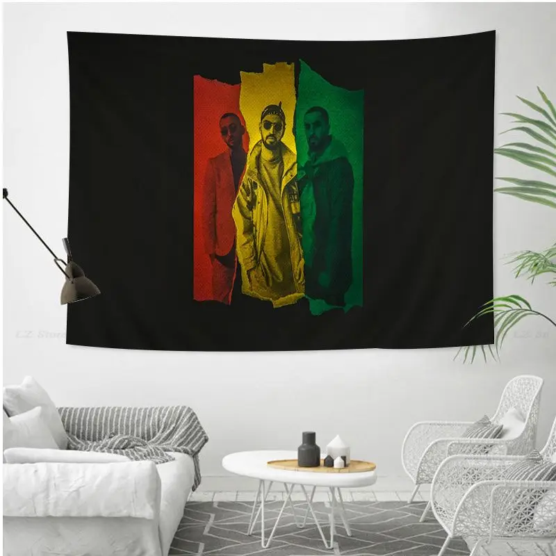 Хаджим Мияги Энди панда настенный гобелен дешевый хиппи богемный гобелены