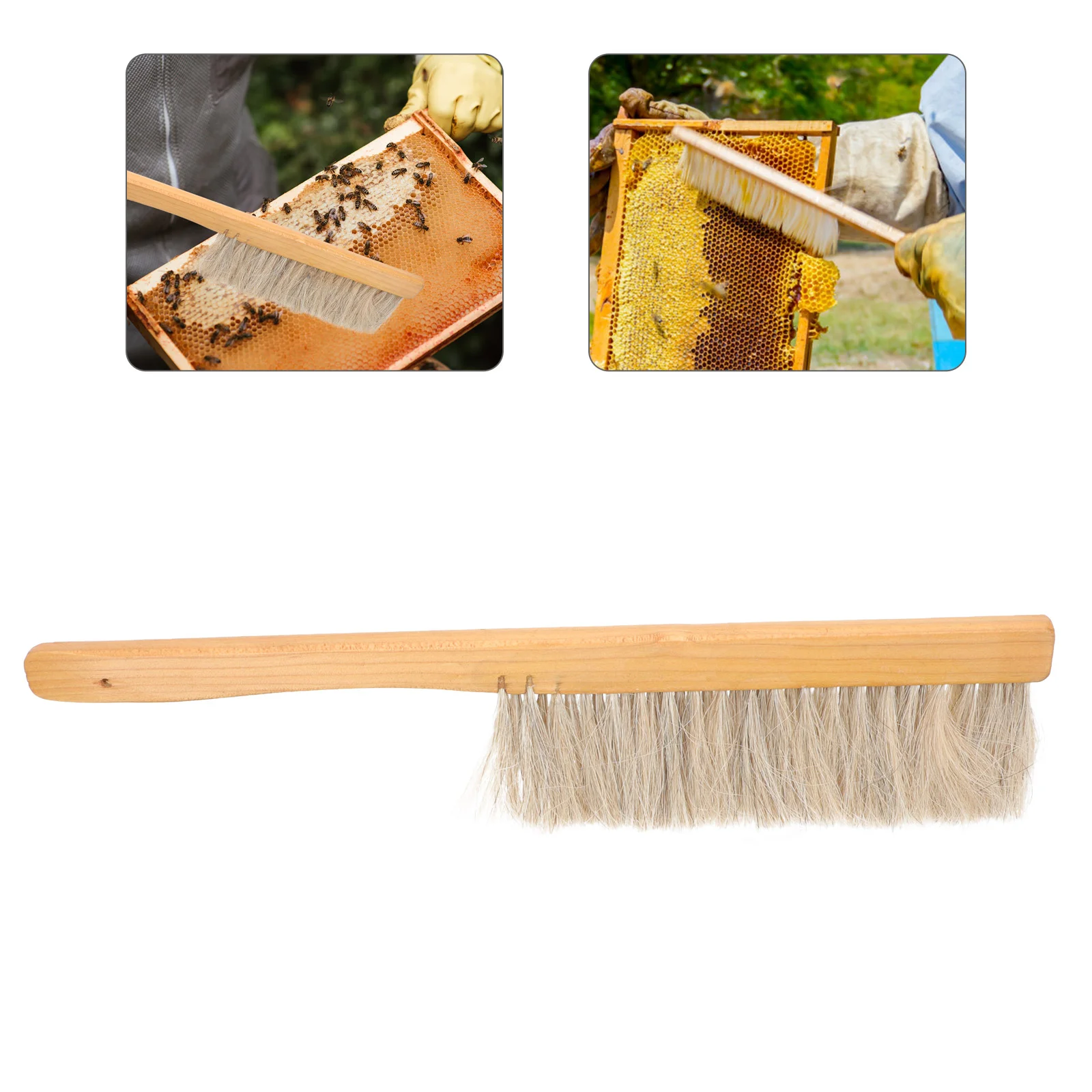 

Bee Brush Wood Handle Bee Brush Beekeeper Brush Beekeeper Equipment Tool